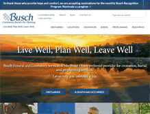 Tablet Screenshot of buschcares.com